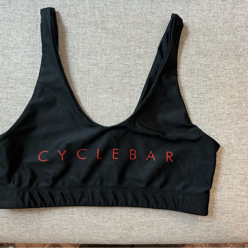 CycleBar Black Sports Bra